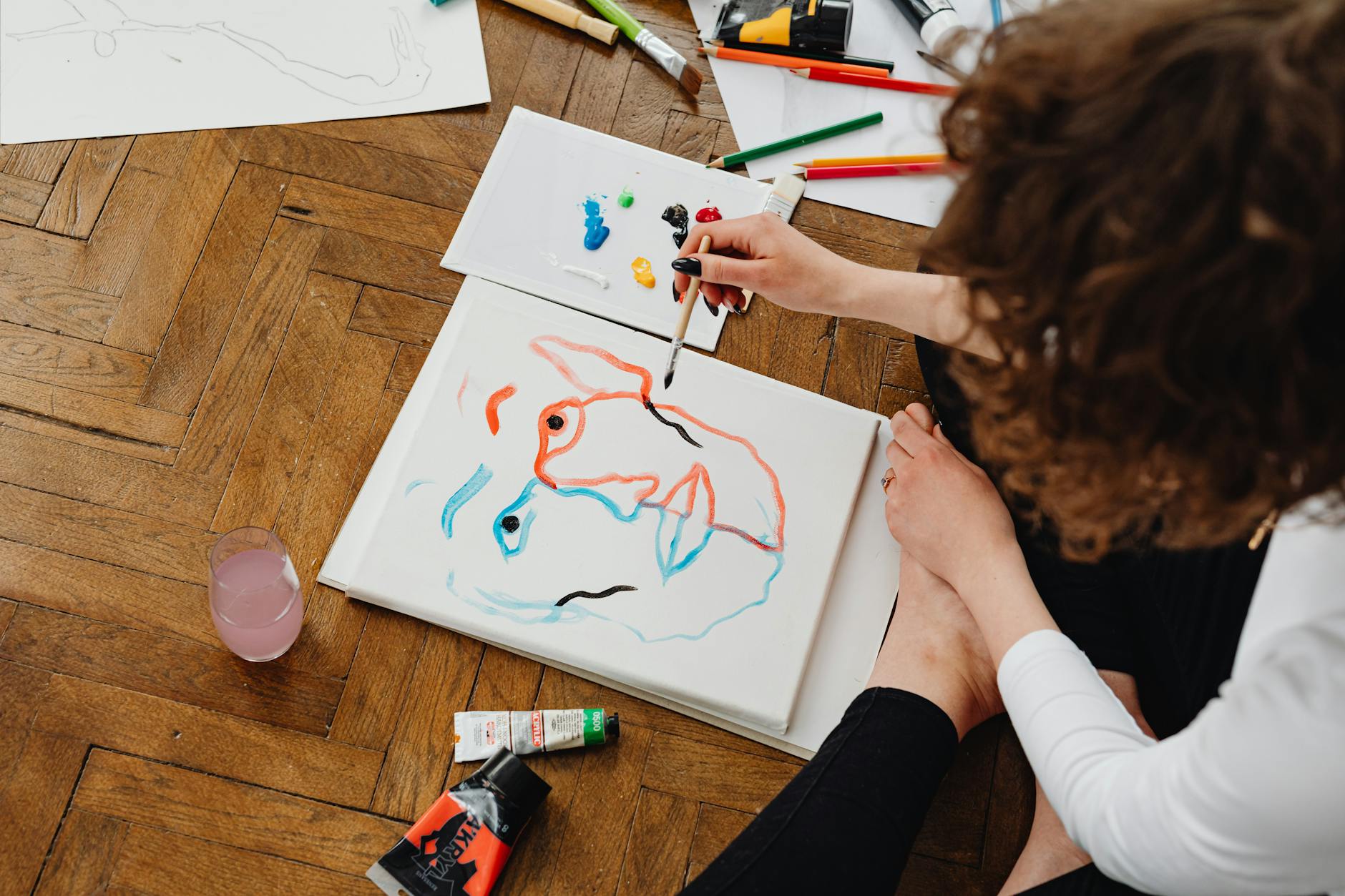 Recovering from Childhood Trauma Through Art Therapy: A Creative and Spiritual Healing Journey